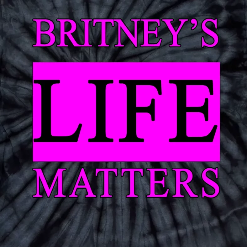 Britney's Life Matters BLM Free Britney Tie-Dye T-Shirt