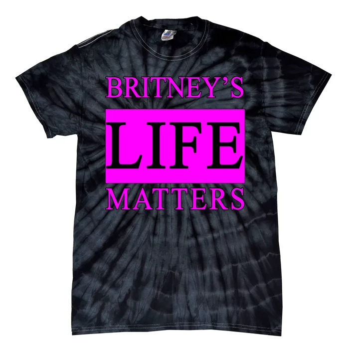 Britney's Life Matters BLM Free Britney Tie-Dye T-Shirt