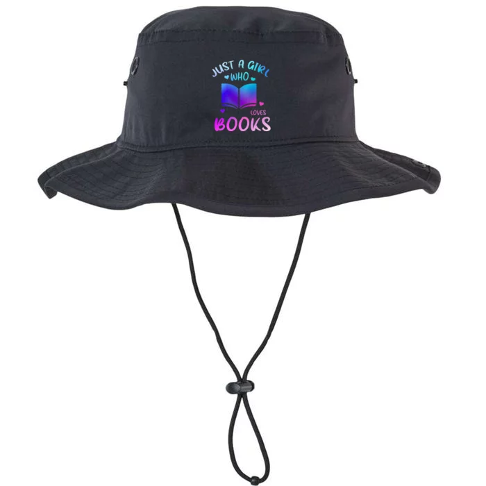 Bookaholic Reading Just a who loves books Legacy Cool Fit Booney Bucket Hat