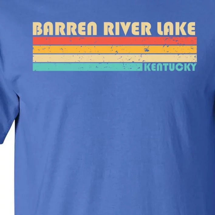 Barren River Lake Kentucky Funny Fishing Camping Summer Gift Tall T-Shirt