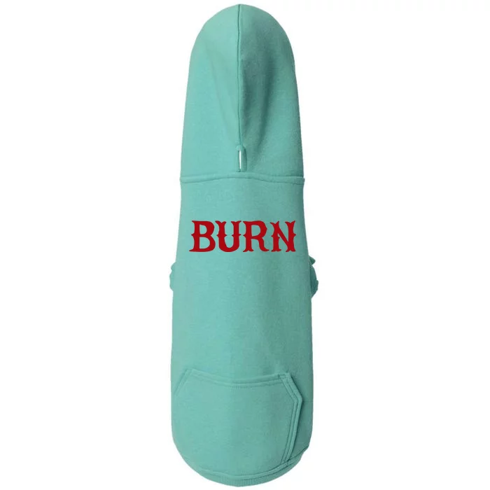 Burn Red Lighter Doggie 3-End Fleece Hoodie