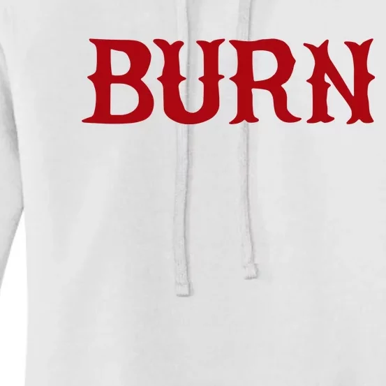 Burn Red Lighter Women's Pullover Hoodie