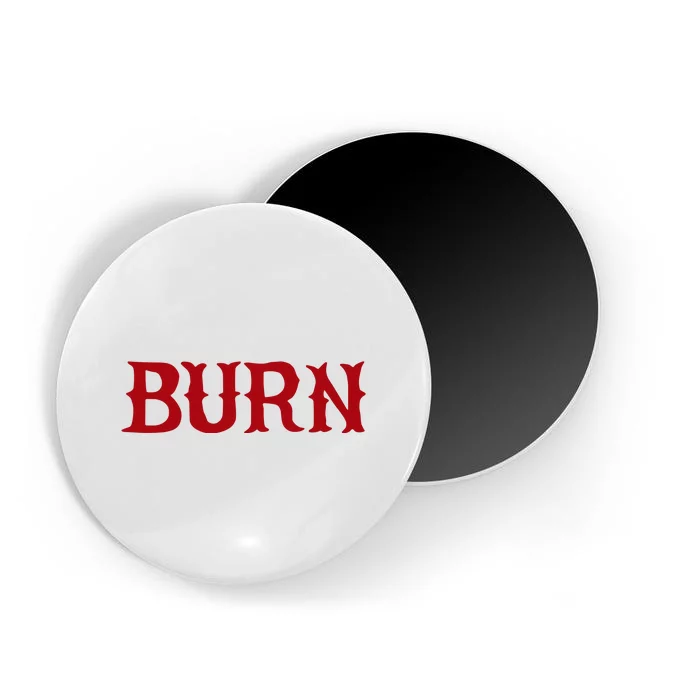 Burn Red Lighter Magnet