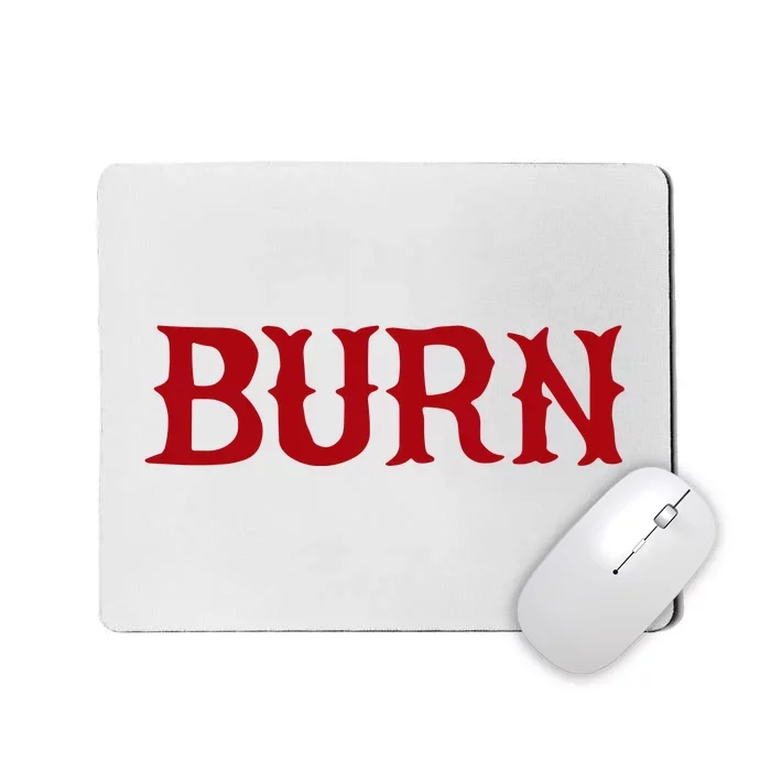 Burn Red Lighter Mousepad