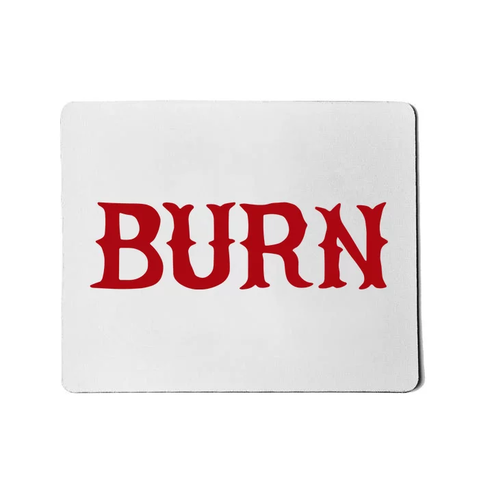 Burn Red Lighter Mousepad