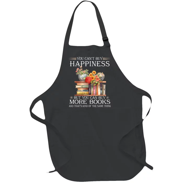 Books Reading Lovers Bookworm Funny Librarian Book Nerd Read Full-Length Apron With Pocket