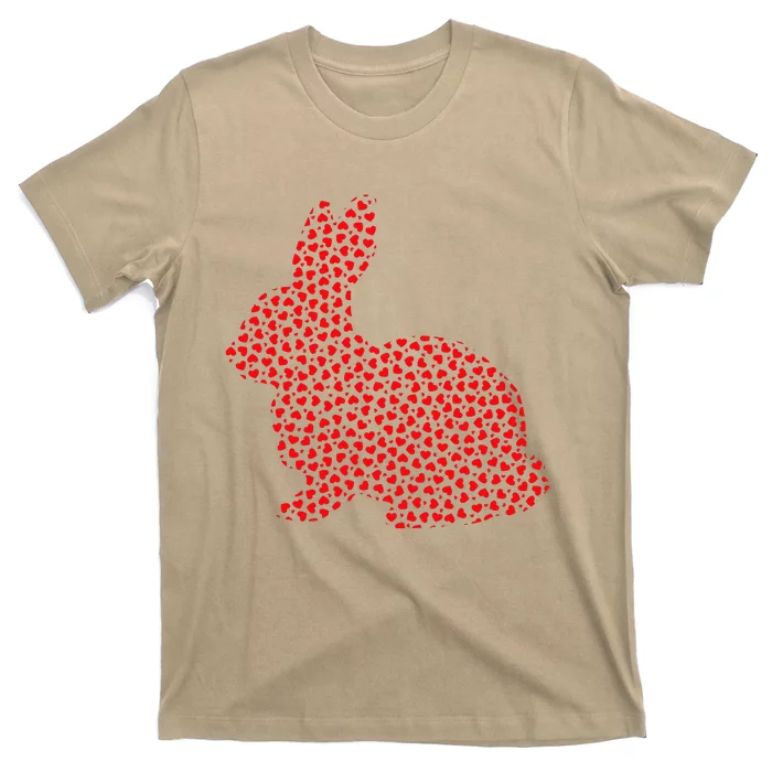 Bunny Rabbit Lover Valentine Gift Bunny Valentine's Day T-Shirt