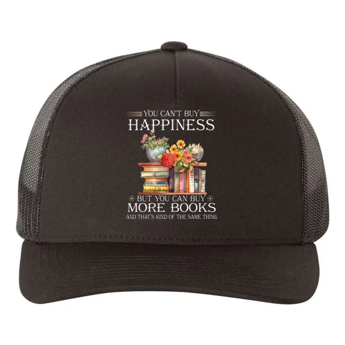 Books Reading Lovers Bookworm Funny Librarian Book Nerd Read Yupoong Adult 5-Panel Trucker Hat