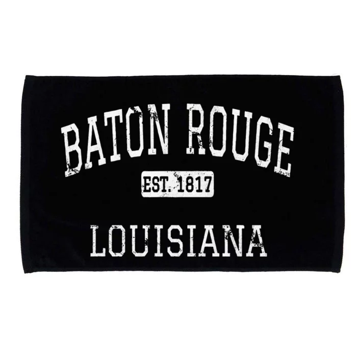 Baton Rouge Louisiana La Vintage Microfiber Hand Towel