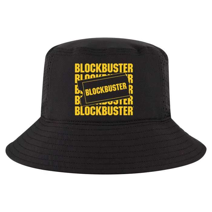 Blockbuster Repeating Logo With Ticket Cool Comfort Performance Bucket Hat