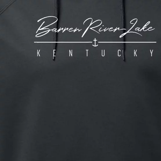 Barren River Lake Ky Performance Fleece Hoodie