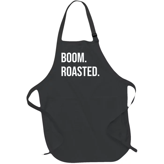 Boom Roasted Meaningful Gift Full-Length Apron With Pocket