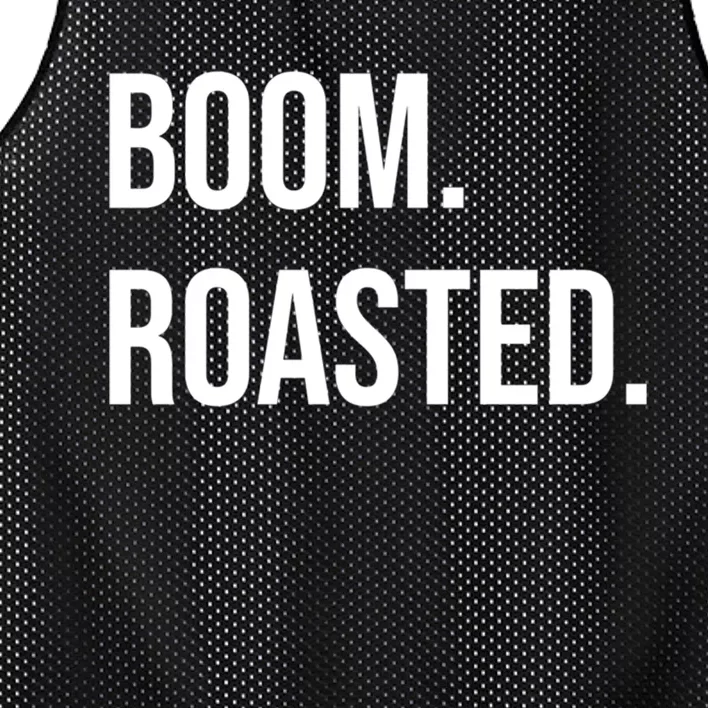 Boom Roasted Meaningful Gift Mesh Reversible Basketball Jersey Tank