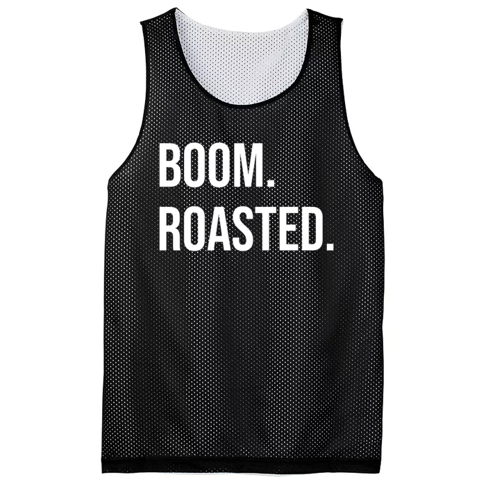 Boom Roasted Meaningful Gift Mesh Reversible Basketball Jersey Tank