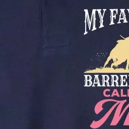 Barrel Racing Mom Horse Favorite Barrel Racer Mother's Day Softstyle Adult Sport Polo