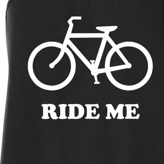 Bicycle Ride Me Women's Racerback Tank