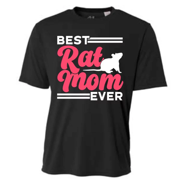 Best Rat Mom Ever Lover Rats Cute Animal Mother Mommy Mama Gift Cooling Performance Crew T-Shirt