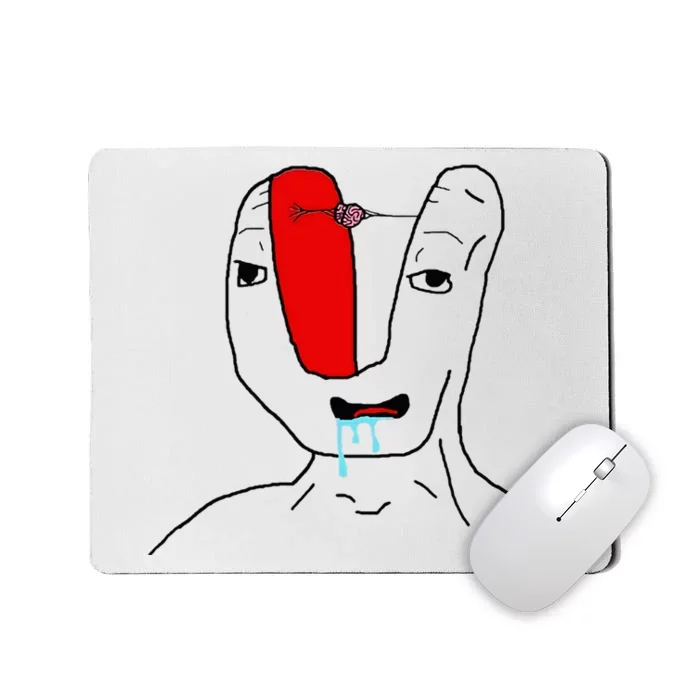 Brain Rot Meme Mousepad