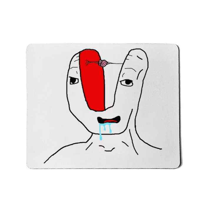 Brain Rot Meme Mousepad