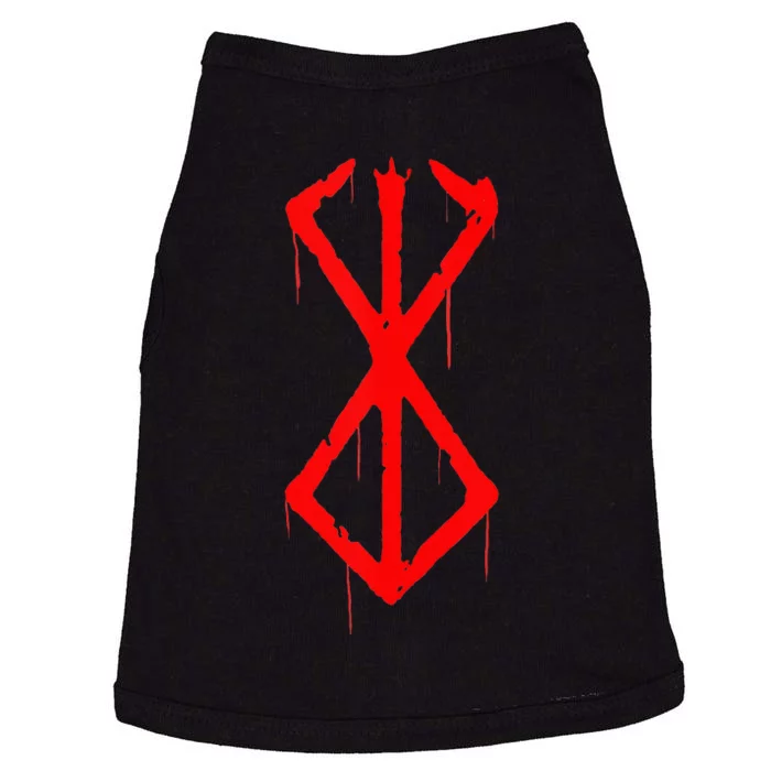 Berserker Rune Norse Viking Warrior Bloody Symbol Doggie Tank