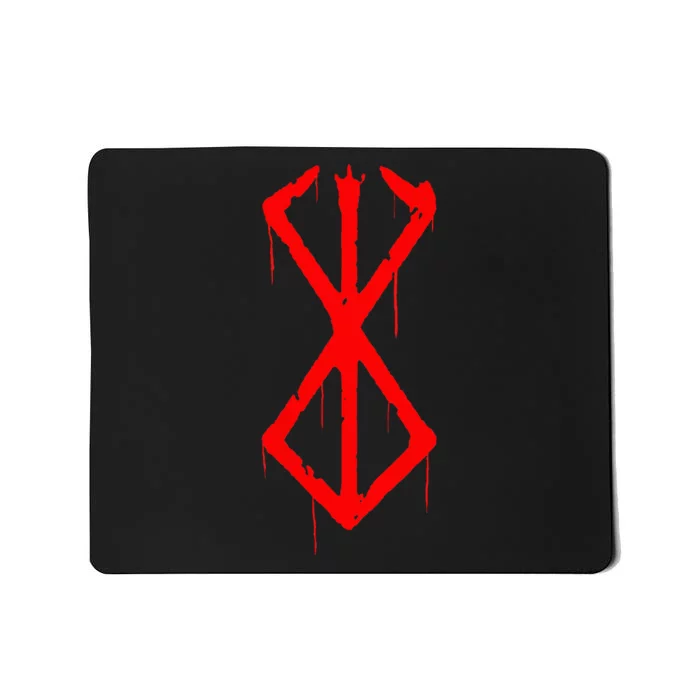 Berserker Rune Norse Viking Symbol Mousepad