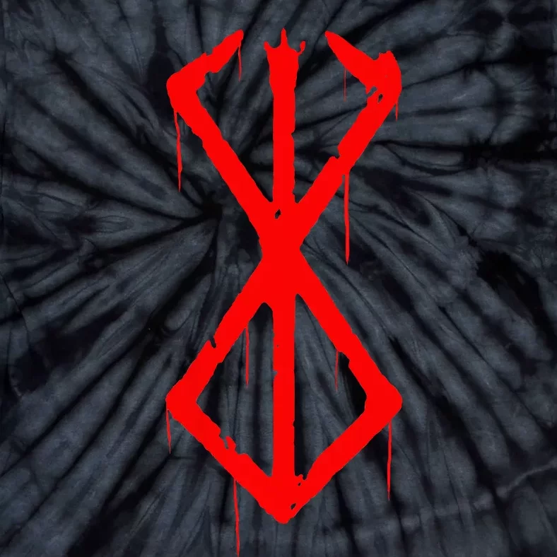 Berserker Rune Norse Viking Symbol Tie-Dye T-Shirt