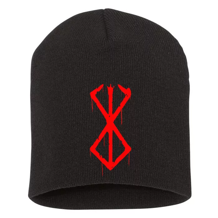 Berserker Rune Norse Viking Symbol Short Acrylic Beanie