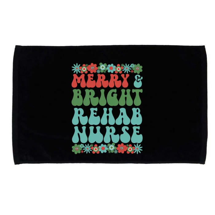 Bright Rehabilitation Nurse Christmas Nursing Xmas Gift Microfiber Hand Towel