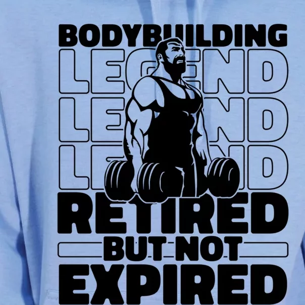 Bodybuilding Retired Natural Gymlife Gift Gym Bodybuilder Gift Unisex Surf Hoodie