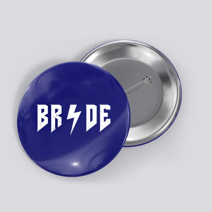 Bride Rock N Roll Bridesmaids Bachelorette Party Matching Cute Gift Button