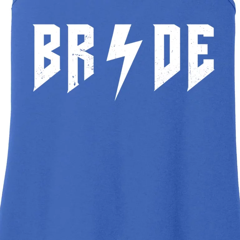 Bride Rock N Roll Bridesmaids Bachelorette Party Matching Cute Gift Ladies Essential Tank