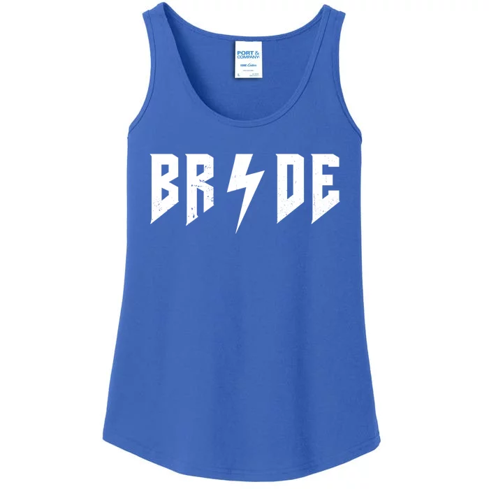 Bride Rock N Roll Bridesmaids Bachelorette Party Matching Cute Gift Ladies Essential Tank