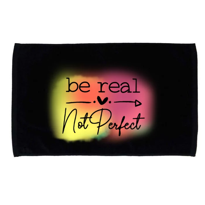 Be Real Not Perfect Microfiber Hand Towel