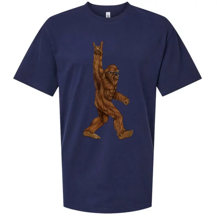 Bigfoot Rock On Sueded Cloud Jersey T-Shirt