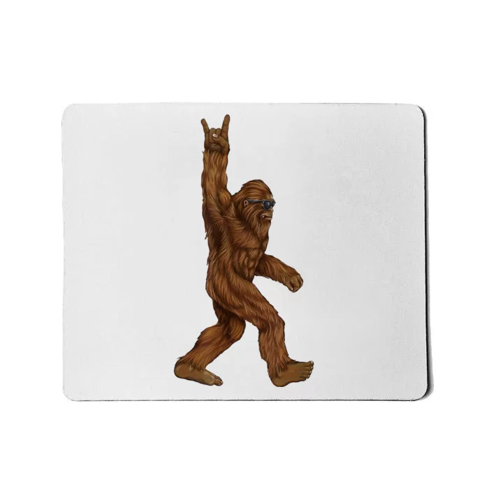 Bigfoot Rock On Mousepad