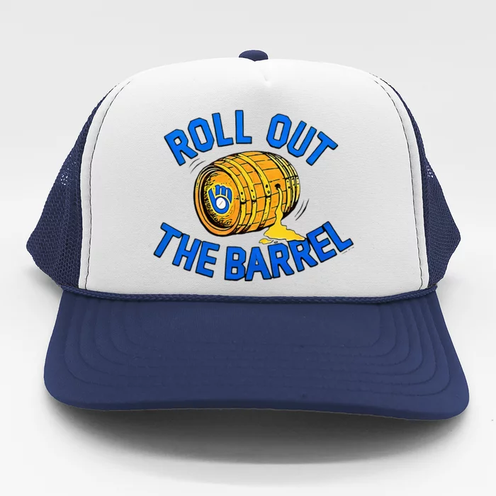 Brewers Roll Out The Barrel Trucker Hat