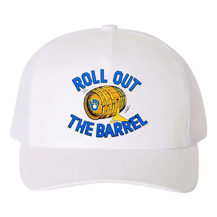 Brewers Roll Out The Barrel Yupoong Adult 5-Panel Trucker Hat