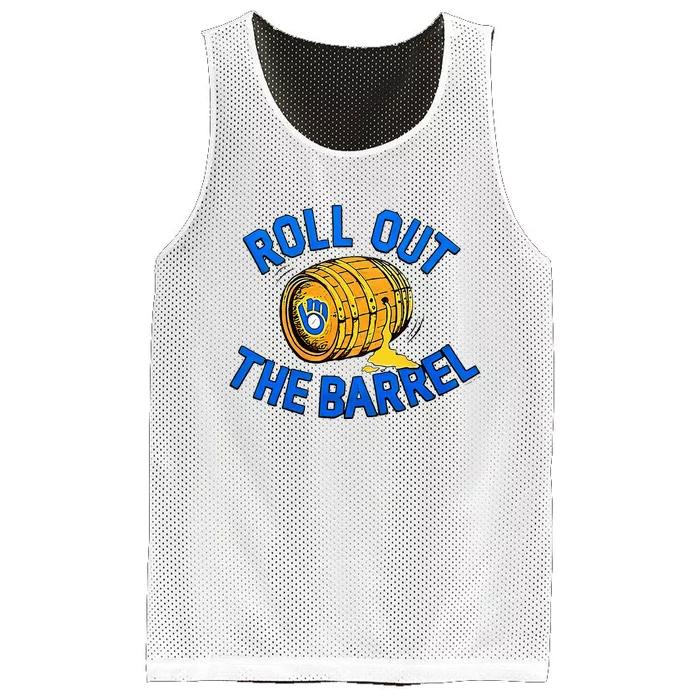 Brewers Roll Out The Barrel Mesh Reversible Basketball Jersey Tank