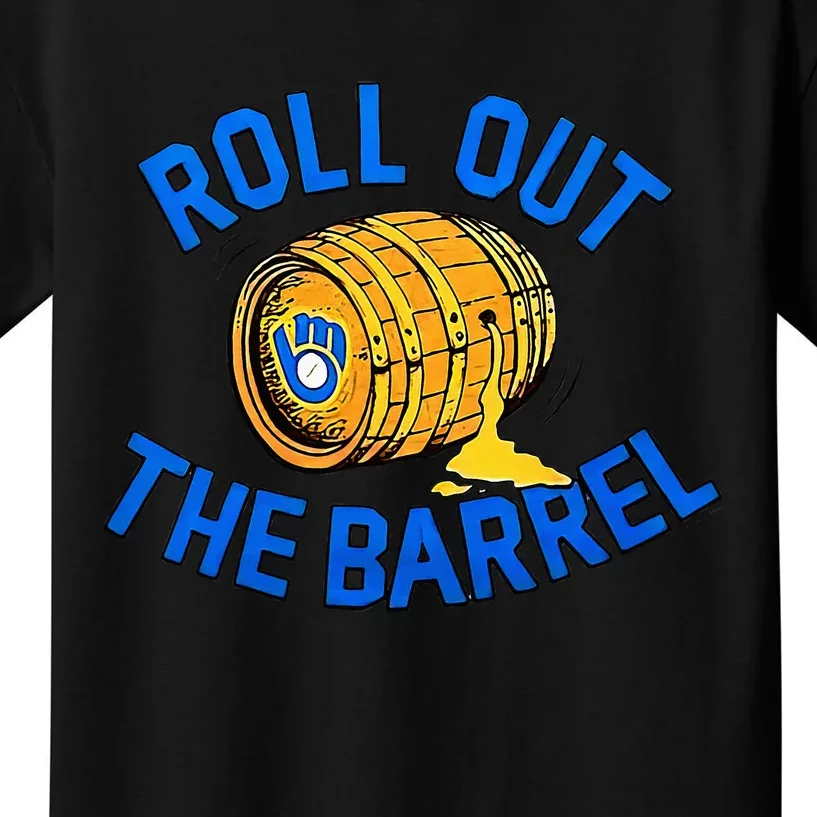 Brewers Roll Out The Barrel Kids T-Shirt