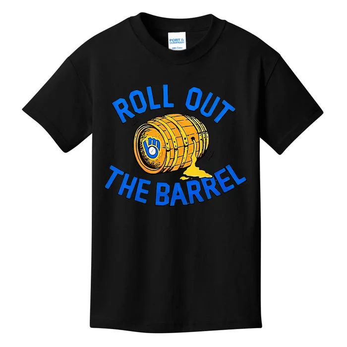 Brewers Roll Out The Barrel Kids T-Shirt