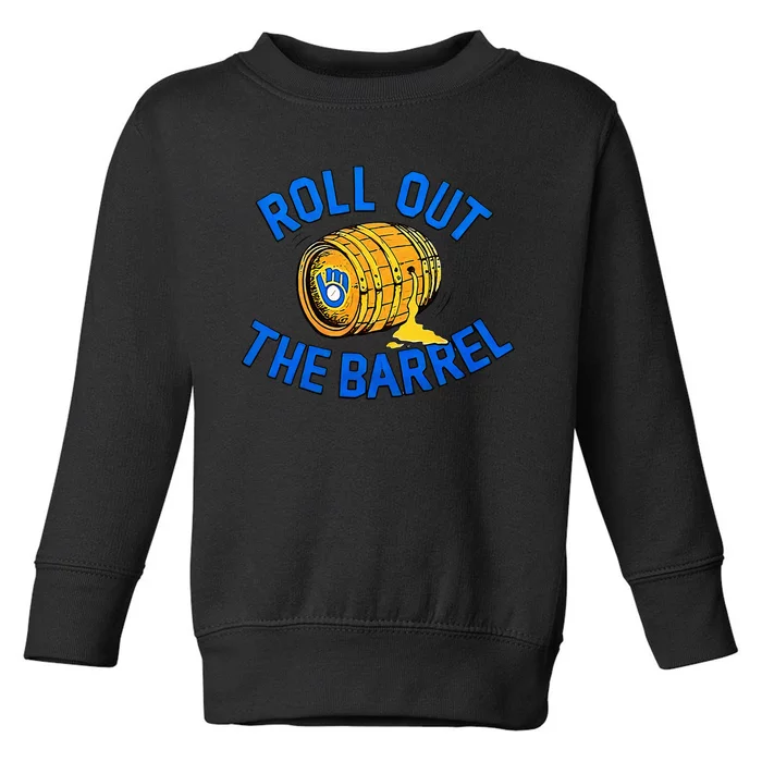 Brewers Roll Out The Barrel Toddler Sweatshirt