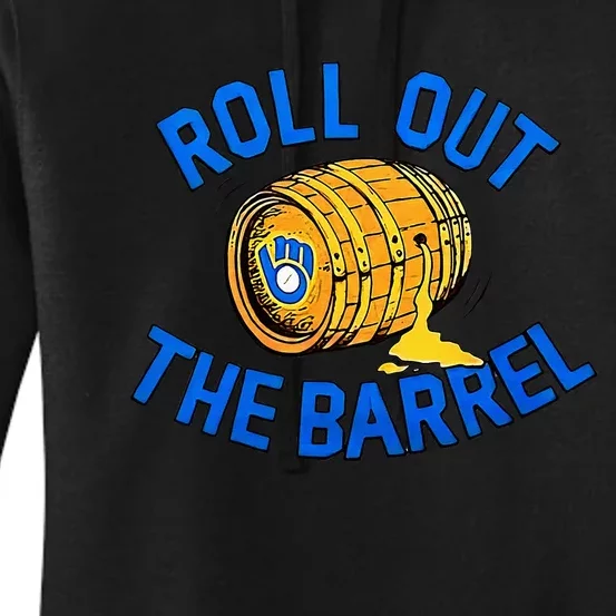 Brewers Roll Out The Barrel Women's Pullover Hoodie