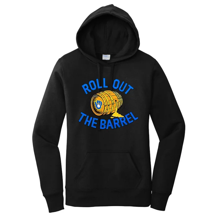 Brewers Roll Out The Barrel Women's Pullover Hoodie