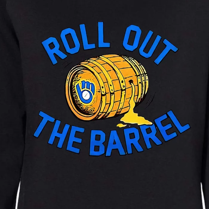 Brewers Roll Out The Barrel Womens California Wash Sweatshirt