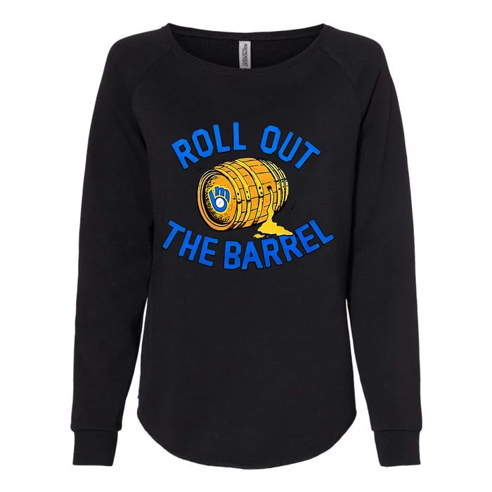 Brewers Roll Out The Barrel Womens California Wash Sweatshirt