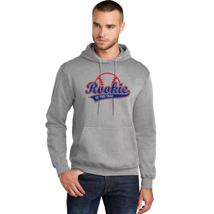 Baseball Rookie Of The Year Tall Hoodie