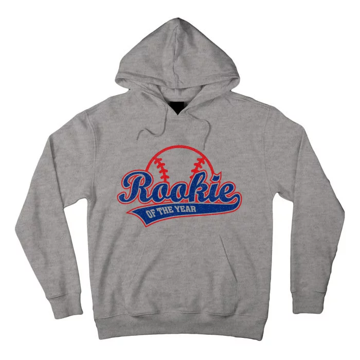 Baseball Rookie Of The Year Tall Hoodie