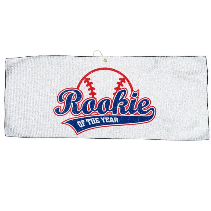 Baseball Rookie Of The Year Large Microfiber Waffle Golf Towel