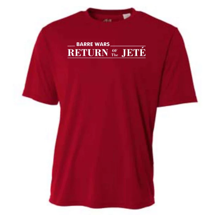 Barre Return Of The Jete Ballet Ballerina Joke Quote Cooling Performance Crew T-Shirt