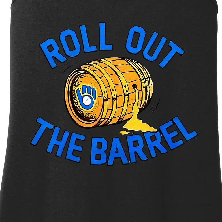 Brewers Roll Out The Barrel Ladies Essential Tank